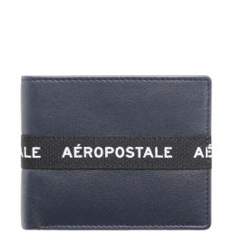 Aeropostale Renton Navy Casual Leather Bi-Fold Wallet for Men-picture-23