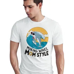 Seekbuylove Men Bio Finish Graphic Printed Round Neck Pure Cotton T-shirt-picture-30