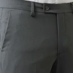 Arrow Grey Regular Fit Trousers image 5