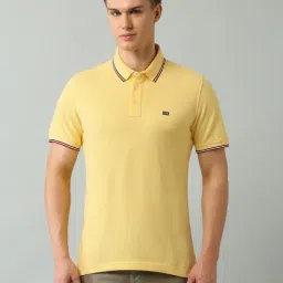 Arrow Sport Yellow Cotton Regular Fit Polo T-Shirt-picture-24