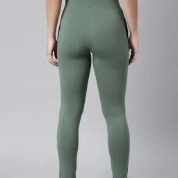 showoffff SHOWOFF Green Slim Fit Trackpants image 3