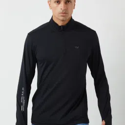 Wildcraft Black Regular Fit T-Shirt image 1