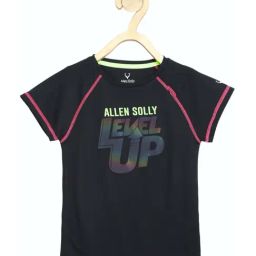 allen solly junior Allen Solly Kids Black Printed T-Shirt-picture-6