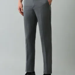 Arrow Grey Regular Fit Trousers image 3