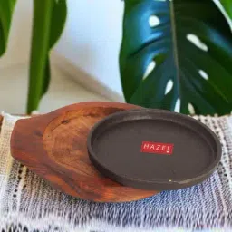 Hazel Black & Brown Wood Sizzler Plate-image-47