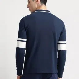 Reebok Navy Cotton Regular Fit Sports Polo image 2