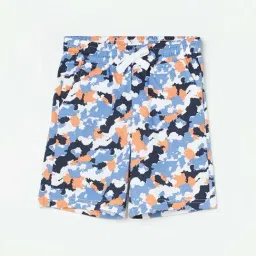 Fame Forever by Lifestyle Kids Multicolor Cotton Printed Shorts-image-18