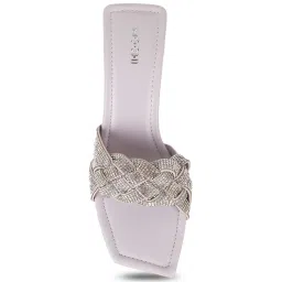 Mochi Women's Lilac Casual Sandals image 3