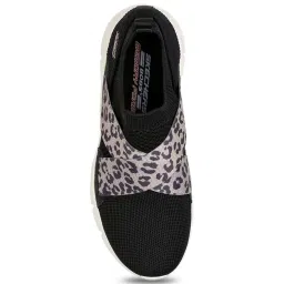 Skechers Women's BOBS B FLEX - KITTY KICKSTART Black Lifestyle Slip On Shoe image 4