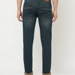 Crimsoune Club Men Blue Solid Light Fade Jeans image 2