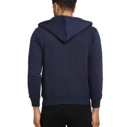 Global Republic Navy Regular Fit Hooded Sweatshirt image 2