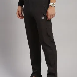 Rock.It Black Regular Fit Trackpants image 3