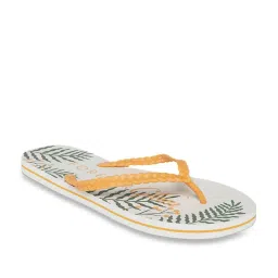 Forever Glam by Pantaloons Women's Orange Flip Flops image 3