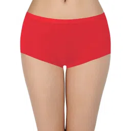 Amante Red & Pink Cotton Hipster Panties - Pack Of 2 image 3