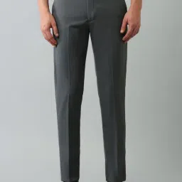 Arrow Grey Regular Fit Trousers image 4