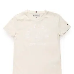 Tommy Hilfiger Girls Brown Solid Regular Fit Polo T-Shirt-image-1