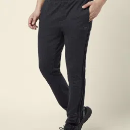 Ajile by Pantaloons Charcoal Melange Slim Fit Trackpants image 3
