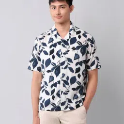 U.S. Polo Assn. Denim Co. Blue Cotton Relaxed Fit Printed Shirt-picture-23