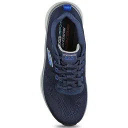 Skechers Men's D'LUX WALKER-COMMUTER Navy Grey Casual Slip On Shoe image 4