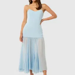 Luca Dropped Waist Maxi Dress-image-58