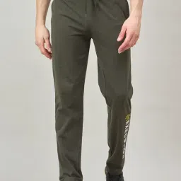 Duke Green Regular Fit Trackpants-image-0
