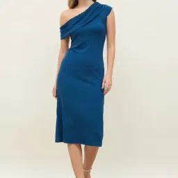 Styli Blue Fitted Dress-picture-21