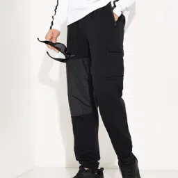 Ajile By Pantaloons Moonless Night Regular Fit Printed Sports Trackpants image 4