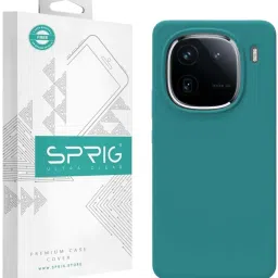 Sprig Back Cover for IQOO 12 (Blue) image 1