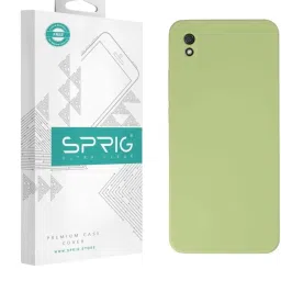 Sprig TPU Matte Back Cover for Mi Redmi 9A (Green) image 1