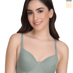 Liigne Pack Of 2 Lightly Padded Full Coverage Bra All Day Comfort-picture-11
