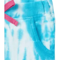 Cub McPaws Kids Multicolor Cotton Over Dyed Shorts image 3
