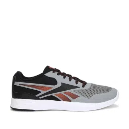 Reebok Men's SMART TREK Black & Grey Running Shoes image 1
