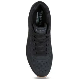 Skechers Men's UNO - STAND ON AIR Black Casual Lace Up Shoe image 4