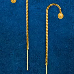 arch fashion Women Gold Earrings image 2