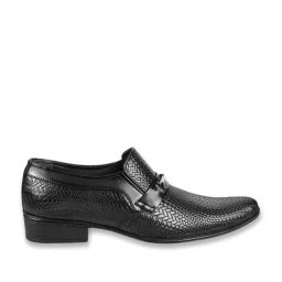Metro Men's Black Formal Loafers-picture-18