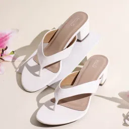 Inc.5 Women's White Thong Sandals-image-4