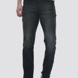 NUMERO UNO Washed Black Regular Fit Mid Rise Jeans-picture-41