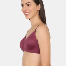 Zivame Red Plain Bralette Bra image 3