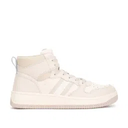 Tommy Hilfiger Women's Off White Ankle High Sneakers-image-30