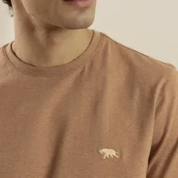 Andamen Khaki Regular Fit T-Shirt image 4