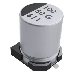 Kemet SMD Aluminium Electrolytic Capacitor 330µf, 25V, EDK337M025A9PAA (Pack of 10)-image-0