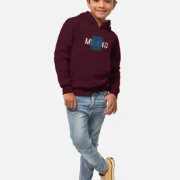 HELLCAT Wine Printed Full Sleeves T-Shirt image 4