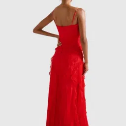 forever new Gabrielle Petite Lace Ruffle Gown image 2