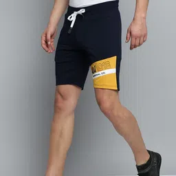 SHOWOFFFF Men Colourblocked Sports Shorts image 5