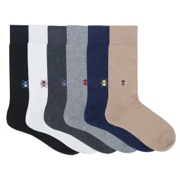 Balenzia Multicolor Free Size Socks - Pack of 6 image 2