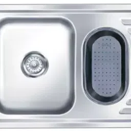 Nirali D'Signo 20.1x33.9x20.1 Inch Anti Scratch SS Single Bowl Kitchen Sink Fantasy-picture-25