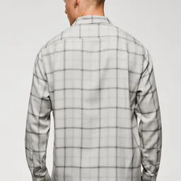 MANGO MAN Checked Casual Shirt image 3