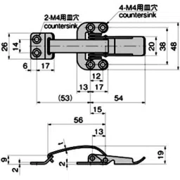 TAKIGEN Stainless Steel Super Clamp Type 1 Gloss Barrel Polishing, C-1137 image 2