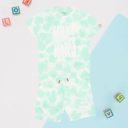 Pantaloons Junior Boys Printed Pure Cotton T-shirt with Shorts-picture-43
