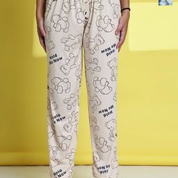 ETC Women Pack Of 2 Printed Lounge Pants-picture-37